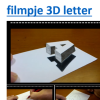 Filmpje 3D letter